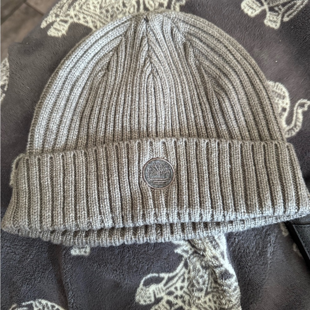 Timberland Ribbed Knit Beanie